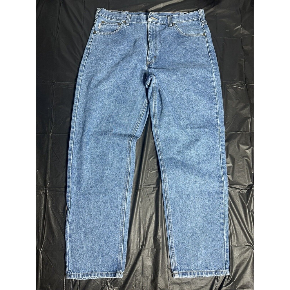 Carhartt Men’s Jeans 38x32 Relaxed Fit Denim Workwear